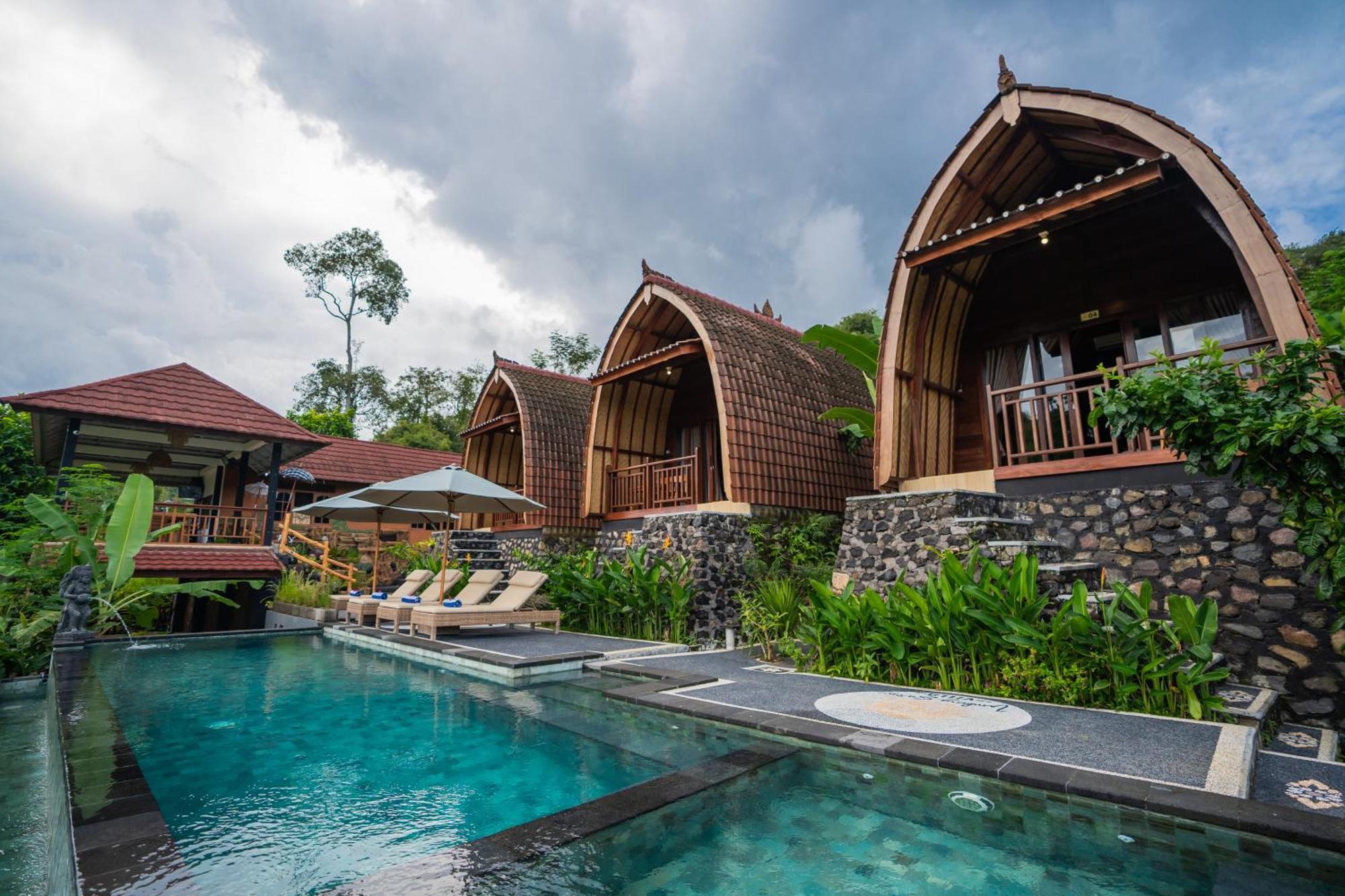 Lumbung Seraya Villa Каранґасем Екстер'єр фото