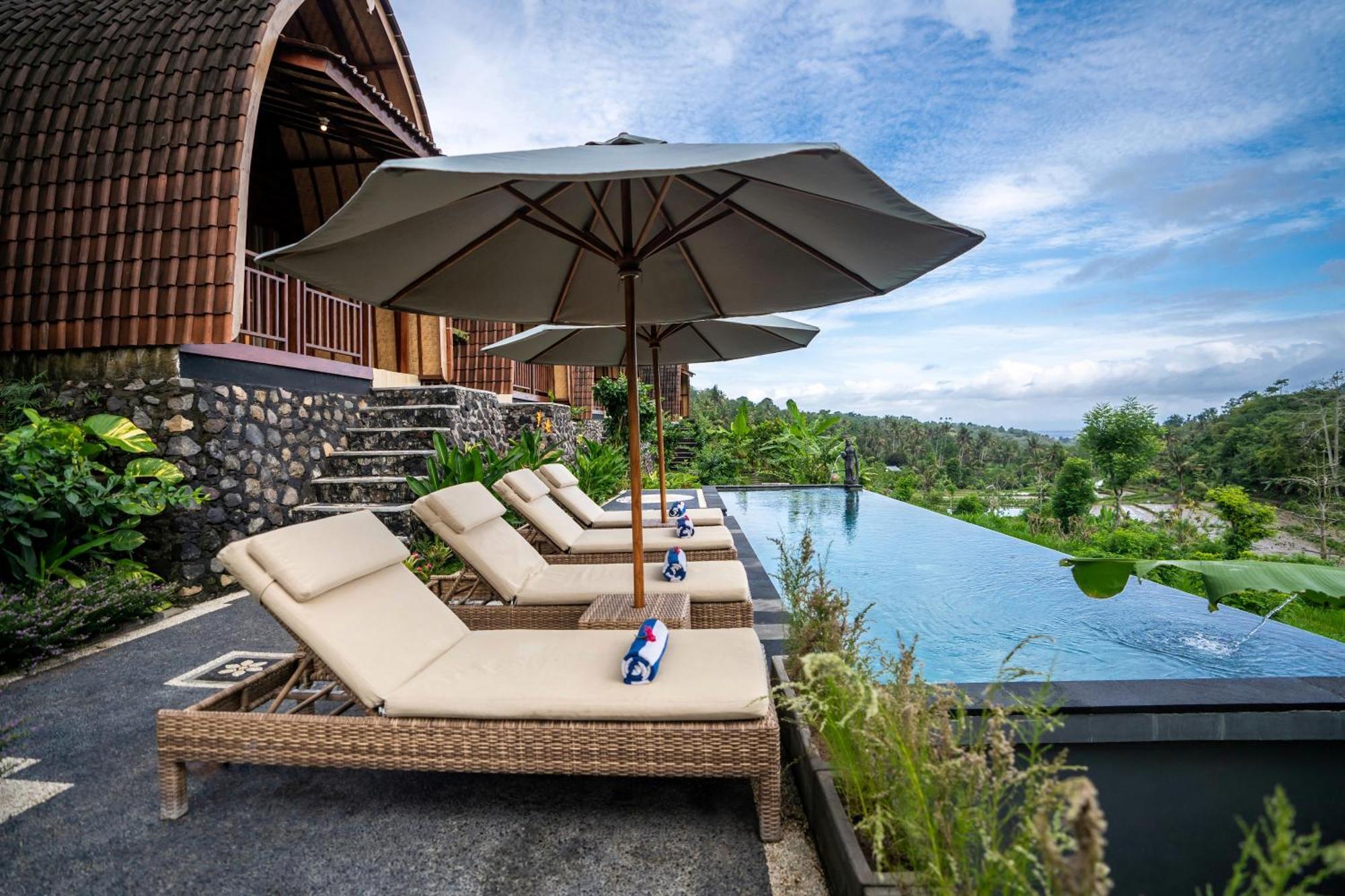 Lumbung Seraya Villa Каранґасем Екстер'єр фото